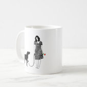 ドイツShorthairedポインター コーヒーマグカップ (正面左)