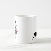 ドイツShorthairedポインター コーヒーマグカップ (中央)