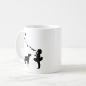 ドイツShorthairedポインター コーヒーマグカップ (正面左)