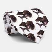 ドイツShorthairedポインター ネクタイ (ロール)