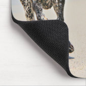 ドイツShorthairedポインター-ルーク-ライリー マウスパッド (コーナー)