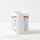 ドイツSHORTHAIREDポインターPL2 コーヒーマグカップ (中央)