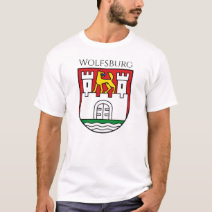 ドイツTシャツ・ウルフスバーグコート・オブ・アームズ Tシャツ