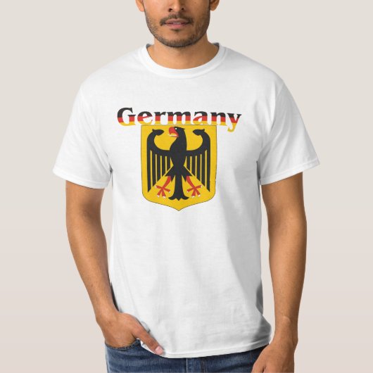 ドイツTシャツ/ドイツの頂上 Tシャツ (正面)