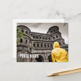 ドイツTrier Rhineland PalatinateのPorta Nigra シーズンポストカード