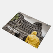 ドイツTrier Rhineland PalatinateのPorta Nigra ドアマット (アングル)