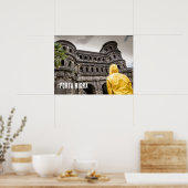 ドイツTrier Rhineland PalatinateのPorta Nigra ポスター (キッチン)