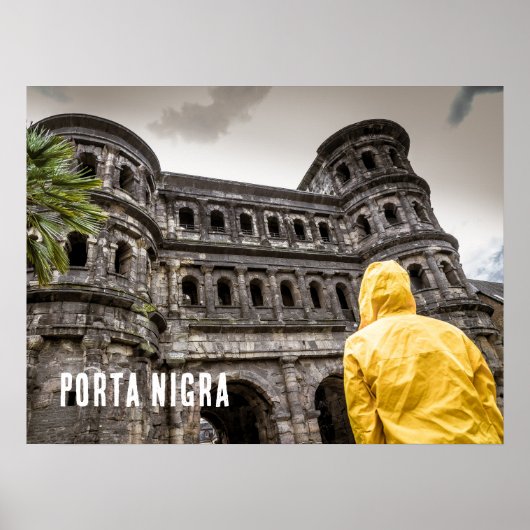 ドイツTrier Rhineland PalatinateのPorta Nigra ポスター (正面)