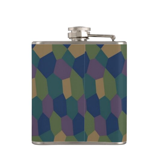 ドイツWWIの菱形のカムフラージュのフラスコ2 フラスク (裏面)