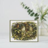 ドイルの「フェアリーとフクロウたち」 ポストカード (スタンド正面)