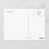 ドイルの「フェアリーとフクロウたち」 ポストカード (裏面)