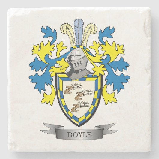 ドイル・コート・オブ・アームズ ストーンコースター (正面)