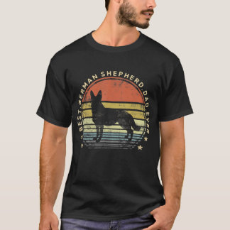 ドイ最高のツシェパードパパエバーダディーギフト Tシャツ
