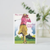 ドイ遊ツヴィンテージ旅行ポスター ポストカード (スタンド正面)