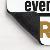 ドゥイエヴンティップブロウウェイトレスおもしろいウェイター マウスパッド (コーナー)