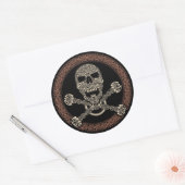 ドゥオトンケルトスカル&ボーンズ ラウンドシール (封筒)