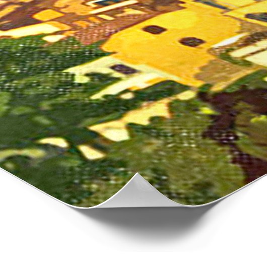 ドゥオモサンタマリアデルフィオーレのフィレンツェ大聖堂 ポスター (角)