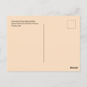 ドゥオモディフィレンツェフロレンツイタリアデザイン ポストカード (裏面)