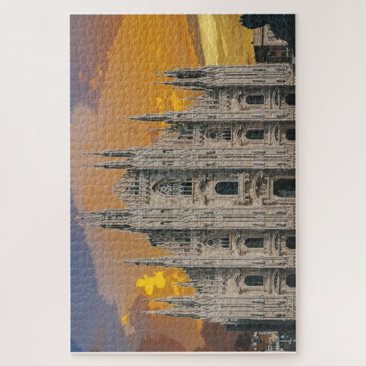 ドゥオモディミラノチャーチミラノイタリア ジグソーパズル (縦)