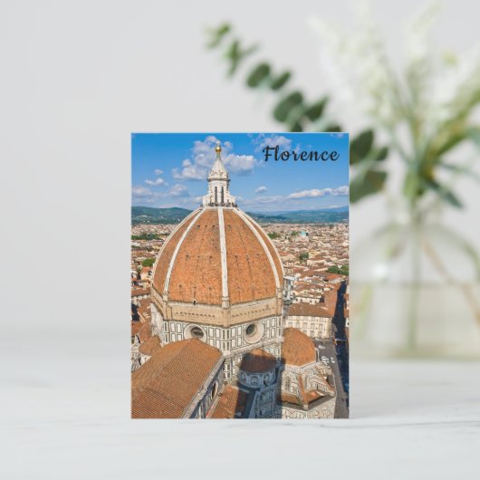ドゥオモバシリカディサンタマリアデルフィオーレ – フィレンツェ ポストカード (スタンド正面)