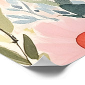 ドゥオモミニマルイタリアフローレンスアートプリント ポスター (角)