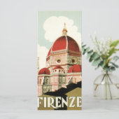 ドゥオモinフィレンツェItaly Vintage Travel Art (スタンド正面)