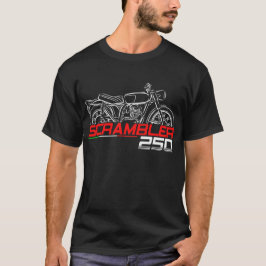 ドゥカティ 250 スクランブラー Tシャツ