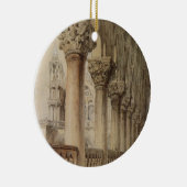 ドゥカルパレス(John Ruskin著) セラミックオーナメント (右)