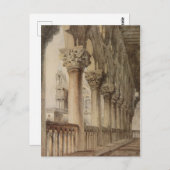 ドゥカルパレス(John Ruskin著) ポストカード (正面/裏面)