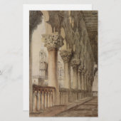 ドゥカルパレス（John Ruskin著） 便箋 (正面/裏面)