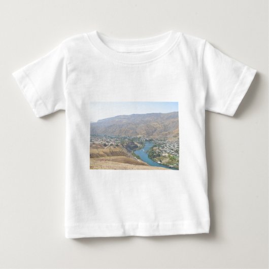 ドゥカン湖4 ベビーTシャツ (正面)