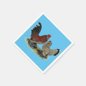 ドゥクルバンタムス：ミルフルーア スタンダードカクテルナプキン (角)