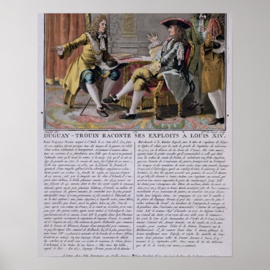 ドゥグアイ・トルイン(1673年~1736年)は海軍の経験値を語っている ポスター (正面)