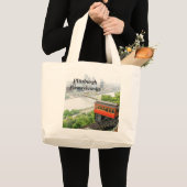 ドゥケシンインクラインインピッツバーグペンシルバニア ラージトートバッグ (正面(商品))