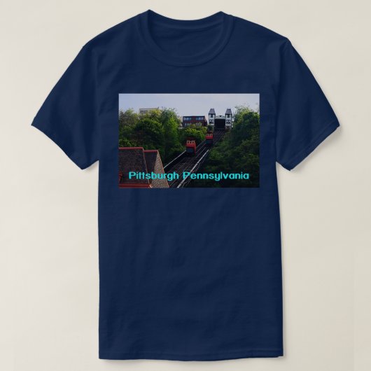 ドゥケソンインクラインピッツバーグペンシルバニア Tシャツ (デザイン正面)