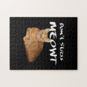 ドゥストレスミオウ – オレンジキャットストレス私アウト ジグソーパズル (横)