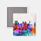 ドゥッセルドルフスカイライン マグネット (正面/裏面)