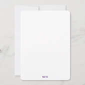 ドゥデイェティデザインフラットサンキューカード サンキューカード (裏面)