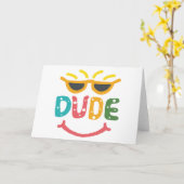 ドゥデ カード (黄色い花)