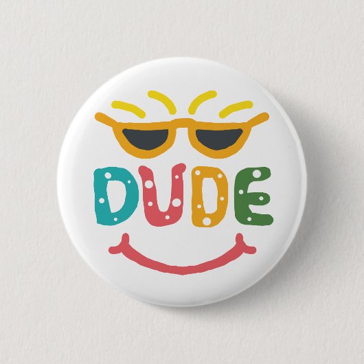 ドゥデ 缶バッジ (正面)