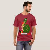 ドゥドゥのドラゴン 2025年モンズのデュカス Tシャツ (正面フル)