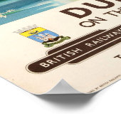 ドゥノンドオンザクリドヴィンテージ旅行 ポスター (角)