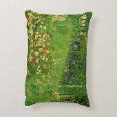 ドゥビーニーズガーデンbyヴィンセント・ヴァン・ゴッホ,ル・ジャルダン アクセントクッション (裏面(縦))