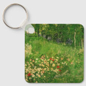 ドゥビーニーズガーデンbyヴィンセント・ヴァン・ゴッホ，ル・ジャルダン キーホルダー (正面)