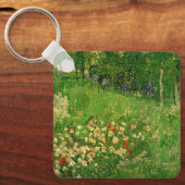 ドゥビーニーズガーデンbyヴィンセント・ヴァン・ゴッホ，ル・ジャルダン キーホルダー (正面)