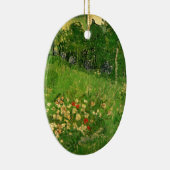ドゥビーニーズガーデンbyヴィンセント・ヴァン・ゴッホ，ル・ジャルダン セラミックオーナメント (右)