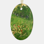 ドゥビーニーズガーデンbyヴィンセント・ヴァン・ゴッホ，ル・ジャルダン セラミックオーナメント (左)