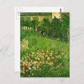 ドゥビーニーズガーデンbyヴィンセント・ヴァン・ゴッホ,ル・ジャルダン ポストカード (正面/裏面)