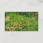 ドゥビーニーズガーデンbyヴィンセント・ヴァン・ゴッホ，ル・ジャルダン 名刺 (裏面)