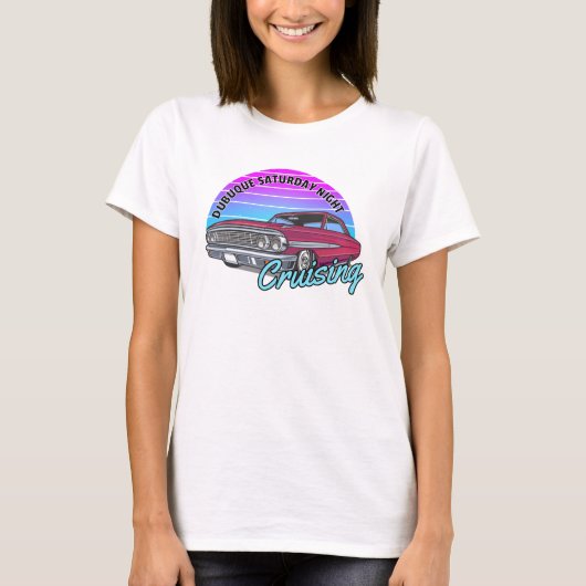 ドゥブケ土曜ナイトクルージング Tシャツ (正面)